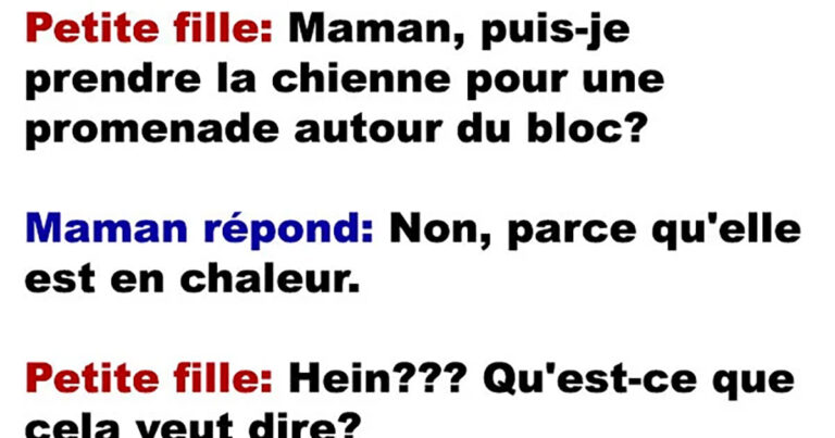 La petite fille qui voulait absolument promener son chien