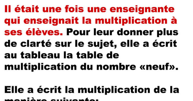 L’enseignante qui s’est volontairement trompée pour donner une leçon cruciale à ses élèves