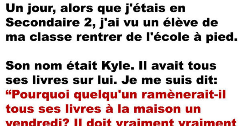 La triste histoire de l’élève qui se faisait toujours intimider au secondaire